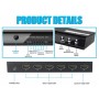 Equip 332726 conmutador de vídeo HDMI