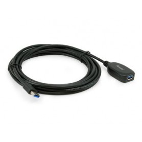 Equip 133346 cavo USB 5 m USB 3.2 Gen 1 (3.1 Gen 1) USB A Nero