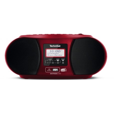 TechniSat DigitRadio 1990 Digitale 3 W Rosso