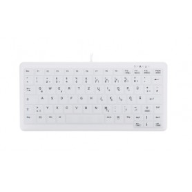CHERRY AK-C4110 tastiera USB QWERTZ Tedesco Bianco