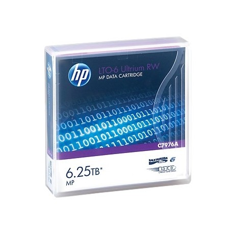 Hewlett Packard Enterprise LTO-6 Ultrium RW 6250 GB 1,27 cm