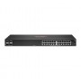 Hewlett Packard Enterprise Aruba 6100 24G 4SFP+ Gestito L3 Gigabit Ethernet (10/100/1000) 1U Nero
