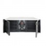 Chenbro Micom 4U Open-Bay Rackmount Supporto Grigio