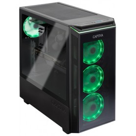 Captiva Highend Gaming R60-363 DDR4-SDRAM 5600X AMD Ryzen 5 16 GB 1480 GB HDD+SSD Windows 10 Home PC Nero