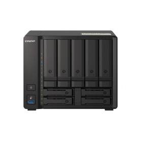 QNAP TS-H973AX-8G server NAS e di archiviazione Tower Collegamento ethernet LAN Nero V1500B (TS-H973AX-8G)