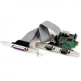 StarTech.com Scheda combo seriale/parallela PCI Express nativa 2S1P con 16550 UART (PEX2S5531P)