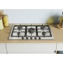 Candy Timeless CHG74WX Acciaio inossidabile Da incasso 74.5 cm Gas 5 Fornello(i) (33801986)