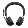 Jabra Evolve2 65, MS Stereo Cuffia Padiglione auricolare USB tipo A Bluetooth Nero (26599-999-989)