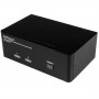 StarTech.com Switch KVM a 2 porte DisplayPort per doppio Monitor - 4k 60hz (SV231DPDDUA2)
