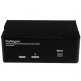 StarTech.com Switch KVM a 2 porte DisplayPort per doppio Monitor - 4k 60hz (SV231DPDDUA2)