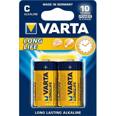 Varta 4114 Batteria monouso C Alcalino (4114101412)