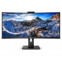 MON 34"VA CURVO 21:9 WQHD WEBCAM MM PHILIPS 346P1CRH HDMI DP USBC REG (346P1CRH/00) (346P1CRH)