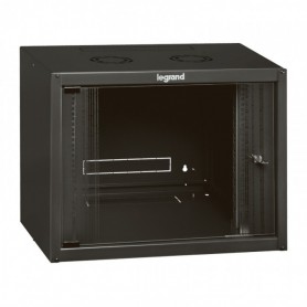 Legrand Linkeo fix 19" 9U Da parete Nero (LG-646201)