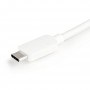 StarTech.com Adattatore Multifunzione USB-C a HDMI 4k con Power Delivery e porta USB-A - Bianco (CDP2HDUACPW)