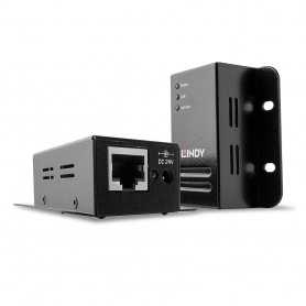 Lindy 42680 moltiplicatore di rete Ricevitore e trasmettitore di rete Nero (42680-LND)