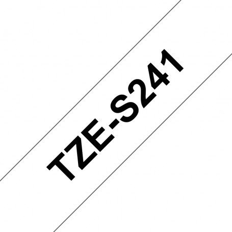 Brother TZeS241 nastro per etichettatrice Nero su bianco TZ (TZES241)