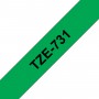 Brother TZE-731 nastro per etichettatrice TZ (TZE731)