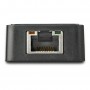 StarTech.com Adattatore USB 3.0 a Ethernet Gigabit NIC con porta USB - Nero (USB31000SPTB)