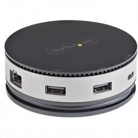 StarTech.com Adattatore multiporta USB-C - Mini Docking station USB Tipo C a HDMI/ Displayport 4K 60Hz o VGA - 75W (DKT31CHDVCM)
