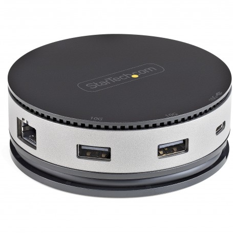 StarTech.com Adattatore multiporta USB-C - Mini Docking station USB Tipo C a HDMI/ Displayport 4K 60Hz o VGA - 75W (DKT31CHDVCM)