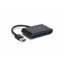 Kensington Hub a 4 porte USB 3.0 UH4000 - Nero (K39121EU)
