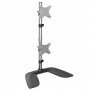 StarTech.com Supporto Verticale per 2 Monitor - Alluminio (ARMDUOVS)