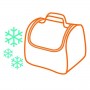 LUNCH BAG ORIGINS BLU VERDE-6 3LT (872104)