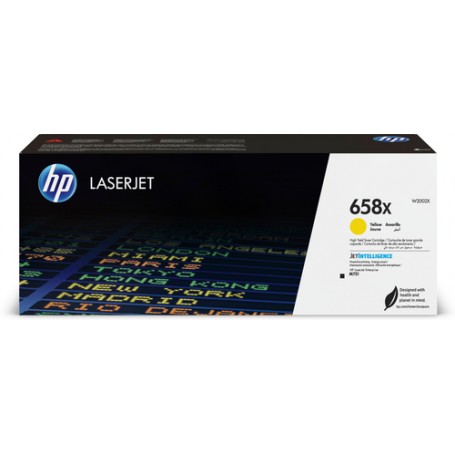 HP Cartuccia toner giallo originale LaserJet 658X ad alta capacità (W2002X)