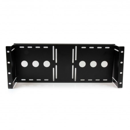 StarTech.com Staffa di montaggio universale per monitor LCD VESA per rack 19'' o armadi (RKLCDBK)