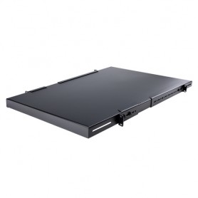StarTech.com Ripiano per montaggio a rack regolabile 1U - Robusto ripiano per armadio server rack fisso - 80 kg (ADJSHELFHD)
