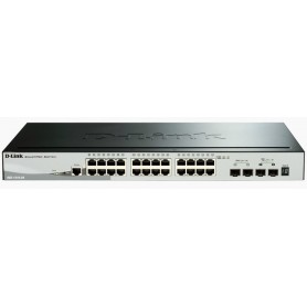 D-Link DGS-1510 Gestito L3 Gigabit Ethernet (10/100/1000) Nero (DGS-1510-28X)