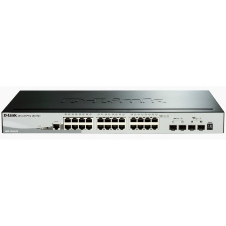 D-Link DGS-1510 Gestito L3 Gigabit Ethernet (10/100/1000) Nero (DGS-1510-28X)