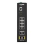D-Link DIS-200G-12S switch di rete Gestito L2 Gigabit Ethernet (10/100/1000) Nero (DIS-200G-12S)