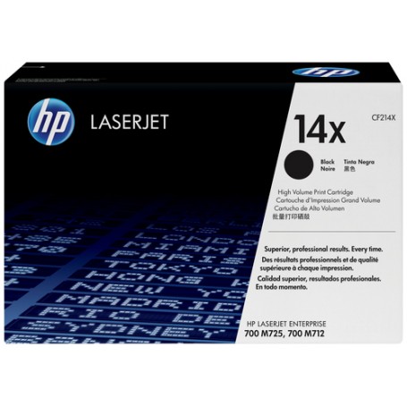 HP Cartuccia Toner originale nero ad alta capacità LaserJet 14X (CF214X)