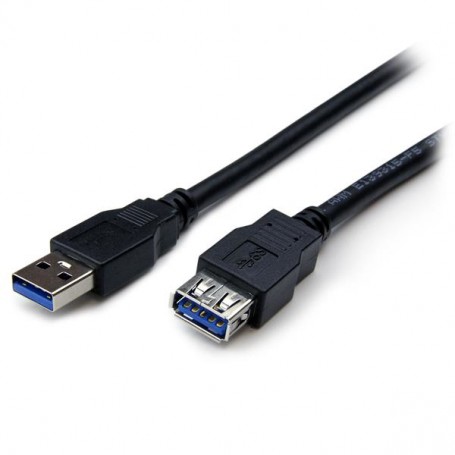 StarTech.com Cavo prolunga USB 3.0 SuperSpeed Tipo A da 2m da A ad A - Maschio/Femmina (USB3SEXT2MBK)