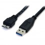 StarTech.com Cavo USB 3.0 SuperSpeed 50 cm nero A a Micro B - M/M (USB3AUB50CMB)