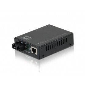 LevelOne GVT-2001 convertitore multimediale di rete 1000 Mbit/s 850 nm Modalità multipla Nero (GVT-2001)