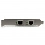 StarTech.com Adattatore Scheda di Rete Ethernet Gigabit PCI express PCIe NIC a 2 porte RJ45 da 1 Gbps (ST1000SPEXD4)