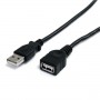 StarTech.com Cavo prolunga USB2.0 da A ad A - Cavo Extender USB 2.0 Maschio / Femmina da 91 cm (USBEXTAA3BK)