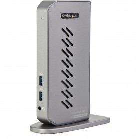 StarTech.com USB-C USB-A Dock - Docking station USB C dual monitor DisplayPort e HDMI 4K 60Hz con Ethernet - Adatt (DK30A2DHUUE)