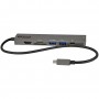 StarTech.com Adattatore multiporta USB C - Da USB-C a HDMI 2.0 4K 60Hz, 100W Power Delivery Pass-through, slot SD (DKT30CHSDPD1)
