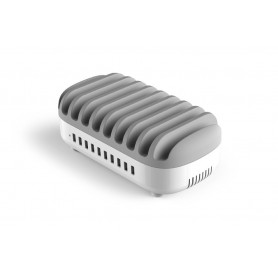 Compulocks 10PUSBDKS-UK organizzatore per stazioni di carica Libera installazione Grigio, Bianco (10PUSBDKS-UK)