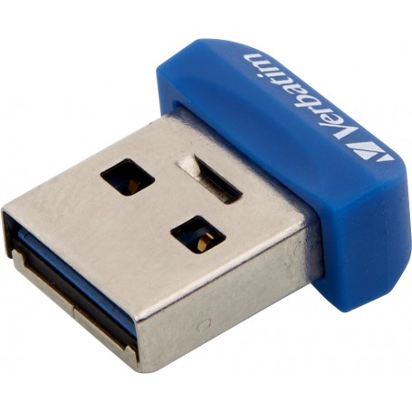 Verbatim Store 'n' Stay NANO - Memoria USB 3.0 da 16 GB - Blu (98709)