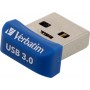 Verbatim Store 'n' Stay NANO - Memoria USB 3.0 da 16 GB - Blu (98709)