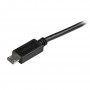 StarTech.com Cavo di sincronizzazione e di ricarica USB a Micro USB - Cavetto slim per Smartphone e Tablet A a Micr (USBAUB3MBK)
