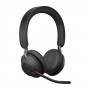 Jabra Evolve2 65, MS Stereo Auricolare Wireless A Padiglione Ufficio USB tipo-C Bluetooth Nero (26599-999-899)