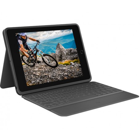 Logitech Rugged Folio Grafite USB tipo-C QWERTY Italiano (920-009316)