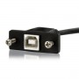 StarTech.com Cavo USB a pannello 91 cm B ad B - F/M (USBPNLBFBM3)