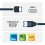 StarTech.com Cavo USB-C a Mini-USB - Cavo USB 2.0 Tipo-C M/M da 2m (USB2CMB2M)