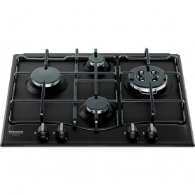 Hotpoint PCN 640 T (AN) R /HA piano cottura Antracite Da incasso 59 cm Gas 4 Fornello(i) (PCN640T(AN)R/HA)